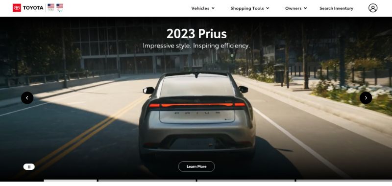 Toyota Motor Corp. Homepage
