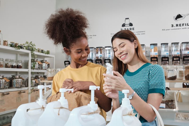 Teens on a Zero Waste Shop