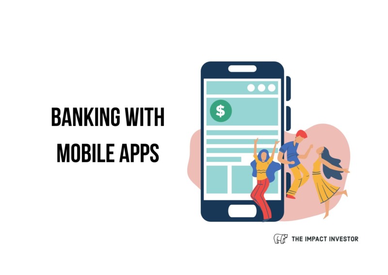 Banking with Mobile Apps Graphics