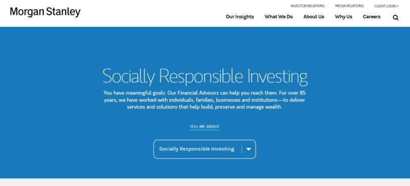 Morgan Stanley Homepage