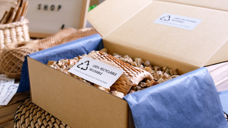 Biodegradable Packaging from a a small business