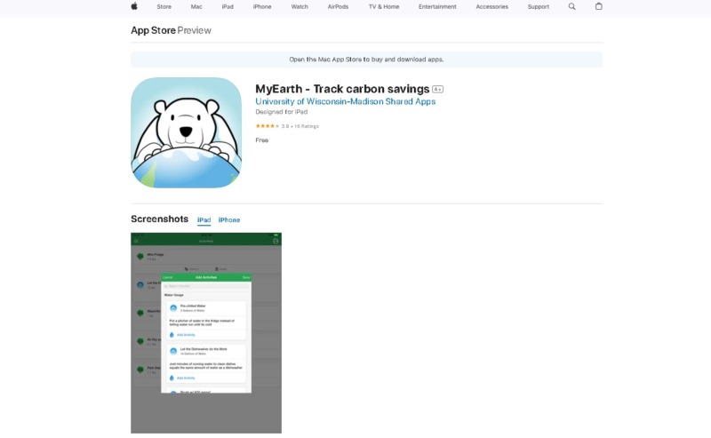 MyEarth - Track carbon savings App
