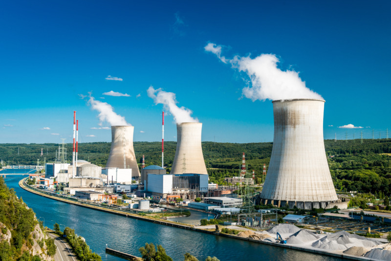 View of Nuclear Power Station