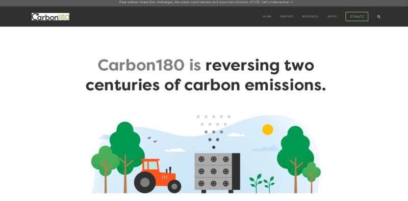 Carbon180 Website