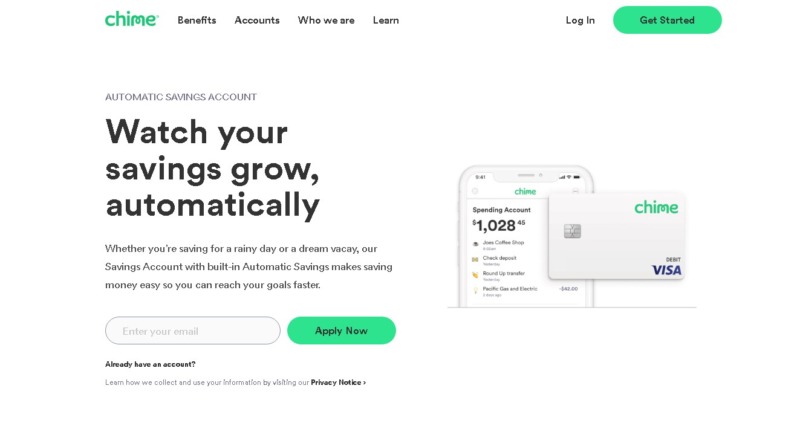 Automatic Savings Feature in Chime