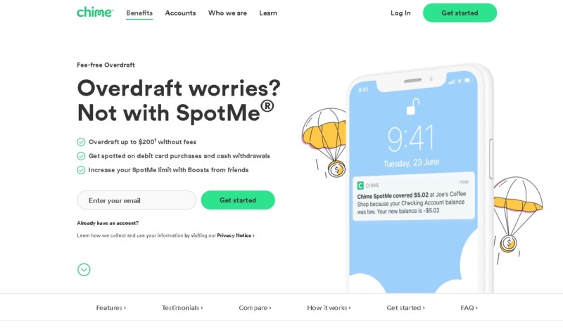 SpotMe Feature in Chime