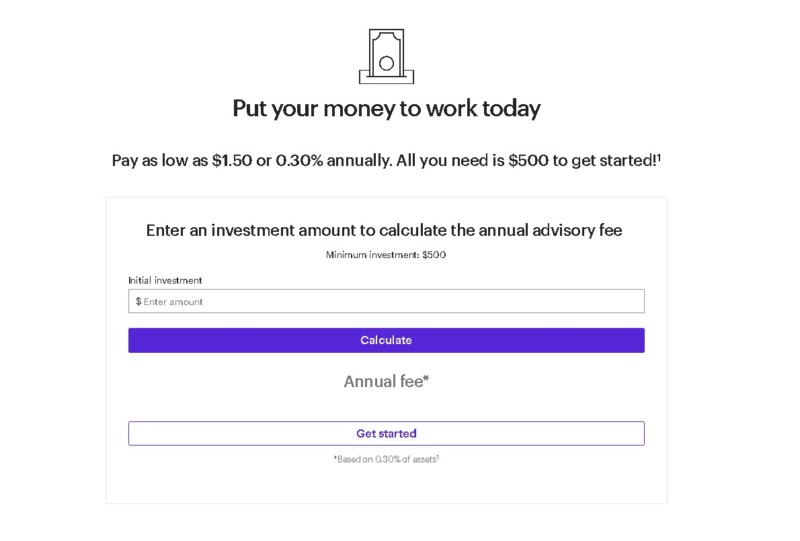 Core Portfolios Calculator in eTrade