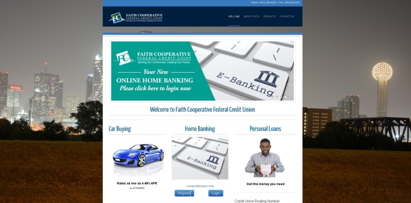 Faith Cooperative Federal Credit Union Homepage