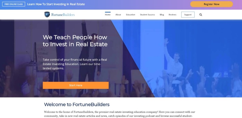 FortuneBuilders Homepage