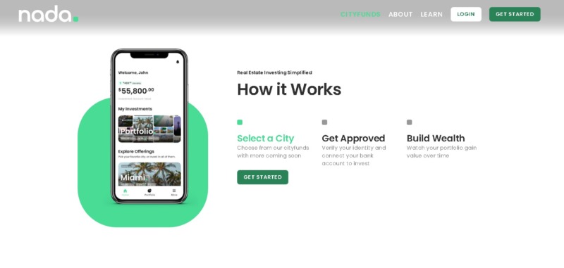 Cityfunds by Nada How It Works