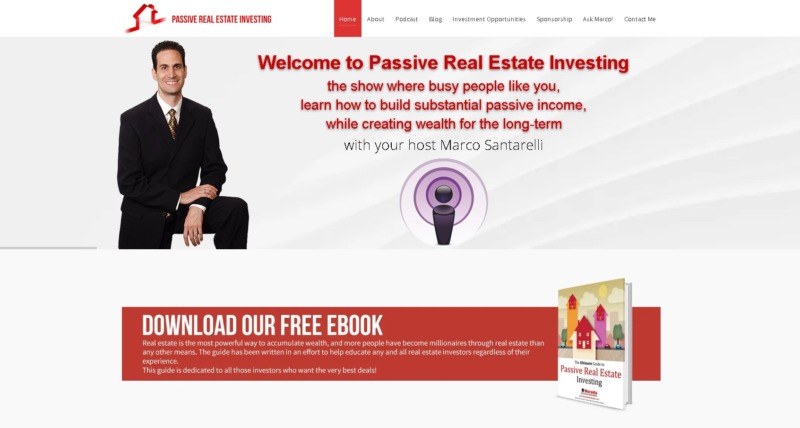 Passive Real Estate Investing Website