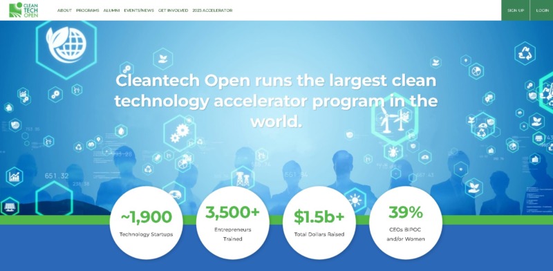 Clean Tech Open Homepage