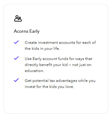 Acorns Early Account