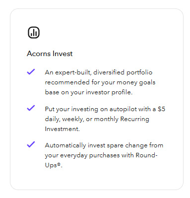 Acorns Invest Investment Account