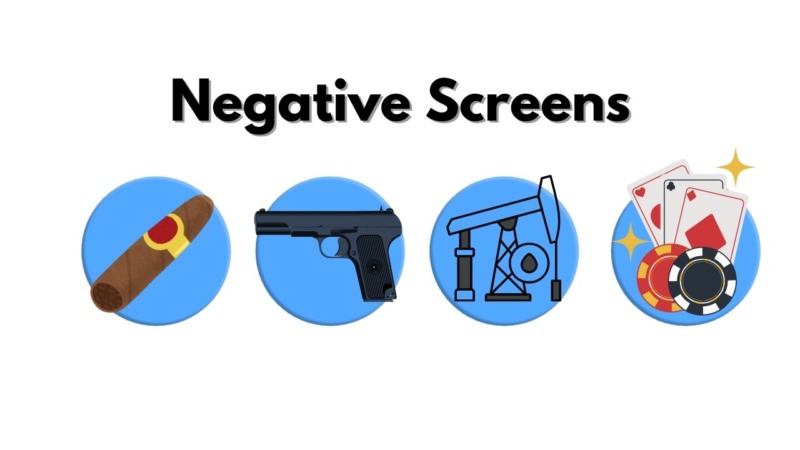 Common negative screens